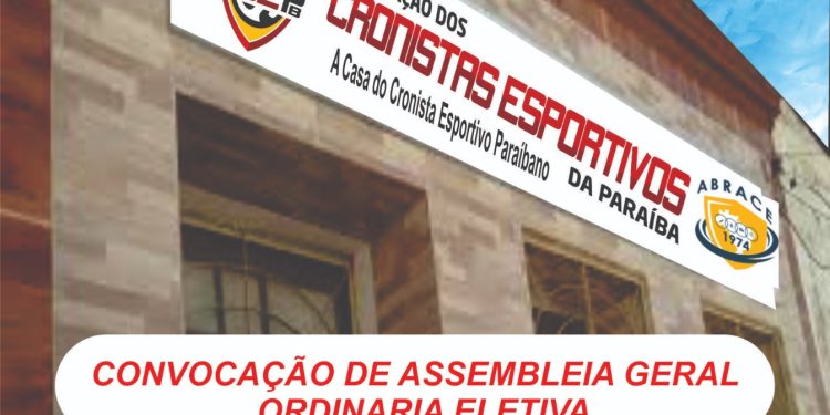 Associação dos Cronistas Esportivos publica edital para realização das eleições dia 20 de dezembro