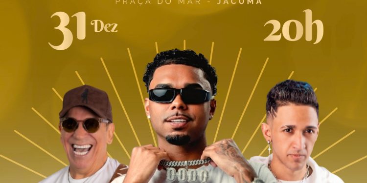Réveillon de Conde 2026 terá Dodô Pressão, Capilé e DJ Vini Alves na Praça do Mar, em Jacumã