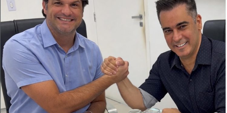 Helton Renê durante encontro com vice-prefeito da Capital: “Léo e Cícero, juntos, farão muito mais por João Pessoa e pela Paraíba”