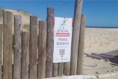MPF acompanha poluição de praias do Rio Grande do Sul a partir de esgoto jorrando a céu aberto