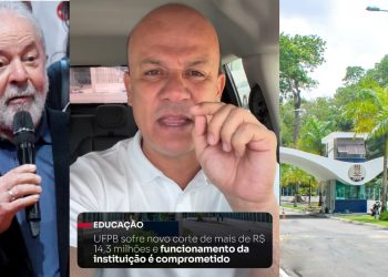 Governo corta R$ 14 milhões da UFPB e deputado Cabo Gilberto lamenta desrespeito de Lula com a Paraíba