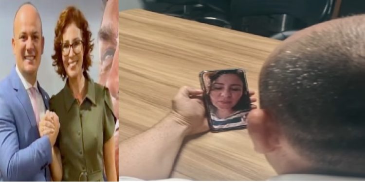 Após sair da prisão, Zambelli revela gratidão ao Cabo Gilberto , “Te agradeço por tudo que você fez por mim”