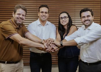 Lucas Ribeiro recebe apoio de Dr. Júnior, prefeito de Ouro Velho após articulação de Wilson Filho
