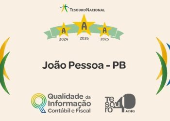 João Pessoa conquista nota A em ranking de informações contábeis e fiscais da Secretaria do Tesouro Nacional