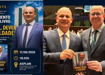 Cabo Gilberto Silva lança biografia que revela a trajetória de superação do principal líder da direita paraibana