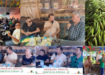 Rádio 100.5 FM Líder transmite abertura da Feira de Milho Verde na Empasa com atendimento 24 horas