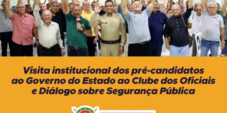 Pré-candidatos ao Governo visitam Clube dos Oficiais e dialogam sobre Segurança Pública com entidades da PM e BM da Paraíba