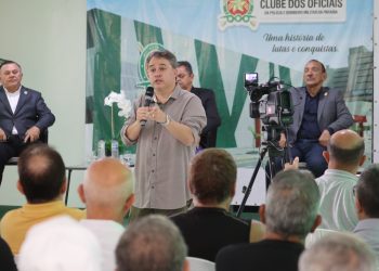 Veja como foi visita de Efraim ao Clube dos Oficiais e diálogo sobre segurança, Cícero e Lucas são os próximos