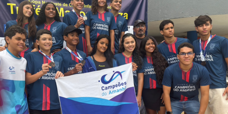 Fundação Campeões do Amanhã conquista 19 medalhas na Copa Nordeste de Natação