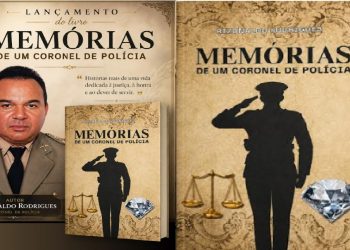 Coronel PM Rodrigues lança hoje o livro “Memórias de um Coronel de Polícia” no Clube dos Oficiais da PM e BM