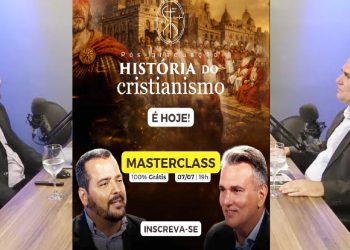 Faculdade Cidade Viva realiza Masterclass hoje sobre História do Cristianismo com os professores Sérgio Queiroz e Carlos Kleber
