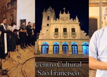 Santa Missa no Centro Cultural São Francisco com cantos gregorianos pelo Grupo Encantoria neste domingo às 16h