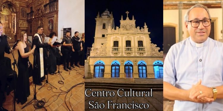 Santa Missa no Centro Cultural São Francisco com cantos gregorianos pelo Grupo Encantoria neste domingo às 16h