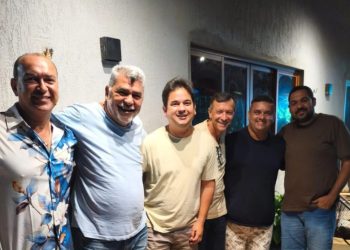 Presidente do PT de Lucena, João da Farmácia recebe presidente da Funasa e lideranças políticas