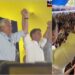Caiado, governador e senadores eleitos de Goiás anunciam apoio a Flávio Bolsonaro no segundo turno
