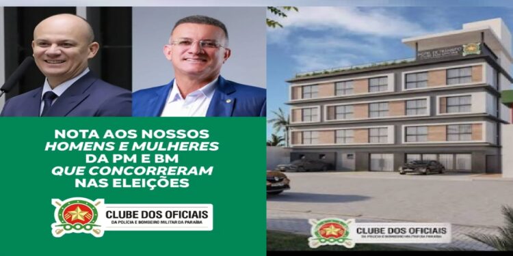 Clube dos Oficiais parabeniza PMs e BMs que concorreram nas eleições e enaltece representação da categoria