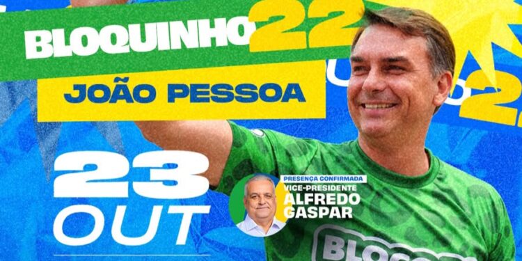 PL e cabo Gilberto convidam a população para participar do ‘Bloquinho 22’ na Av. Epitácio Pessoa nesta sexta