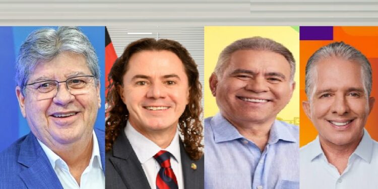 Pesquisa Real Big Data para o Senado:  João 31%, Veneziano 24%, Queiroga 16%, Nabor 16%